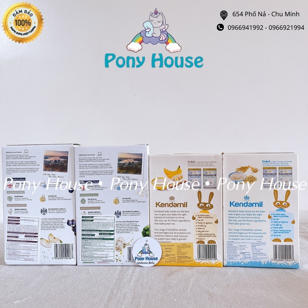 Bột Ăn Dặm Kendamil Anh Đủ Vị Chuối , Yến Mạch, Bông Cải Phô Mai, Hoa Quả Cho Bé Từ 4 Tháng Date 2022