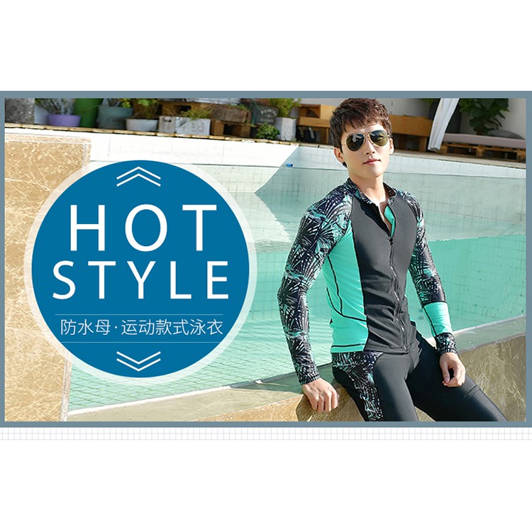 Đồ bơi nam tay dài | BigBuy360 - bigbuy360.vn