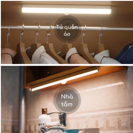 Đèn Cảm Biến, Đèn Led Cảm Ứng Chuyển Động Không Dây Thông Minh - Gắn Cầu Thang, Nhà Vệ Sinh, Tủ Quần Áo