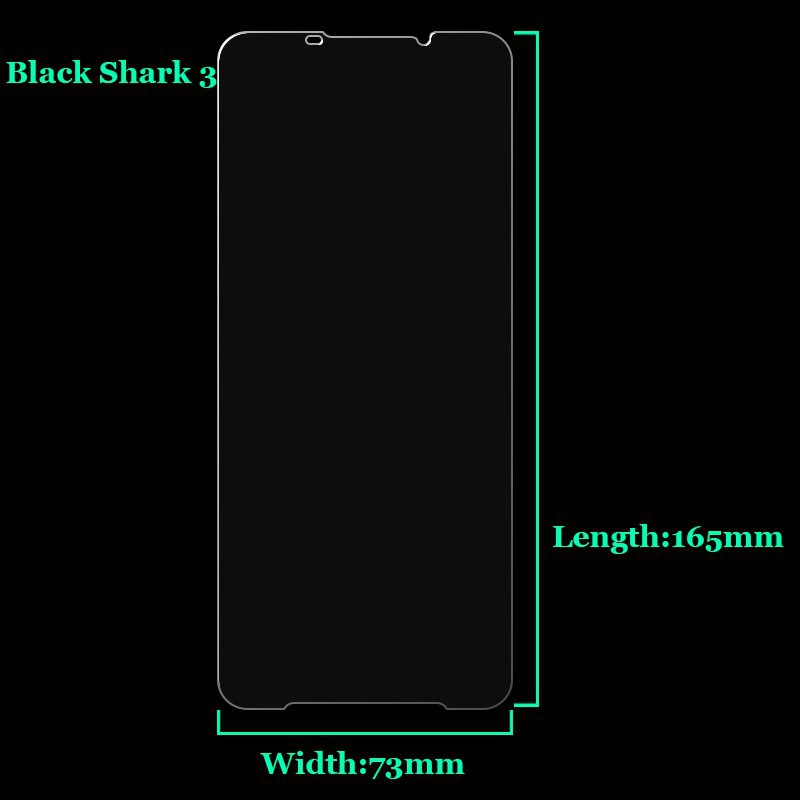 Kính CL Xiaomi Black Shark 3/ 3S - Cường Lực Không FULL, 9H-0.26mm