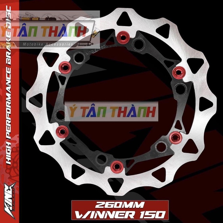 Đĩa Thắng Trước Winner King Speed MS1980