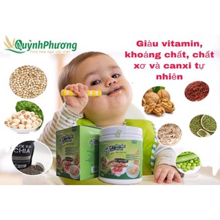 Bột cho bé ăn dặm quỳnh phương