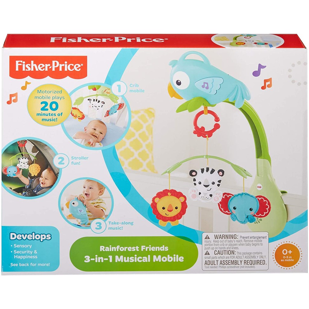 Đồ chơi FISHER PRICE 19 - Treo nôi thú cưng biết hát - Mã SP CHR11