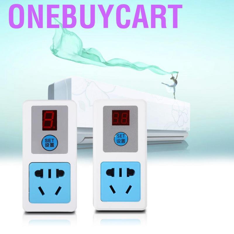 Onebuycart 9/24 Hours Electrical AC 220V Energy-saving Timer Socket Home Appliances Digital Timing-Switch