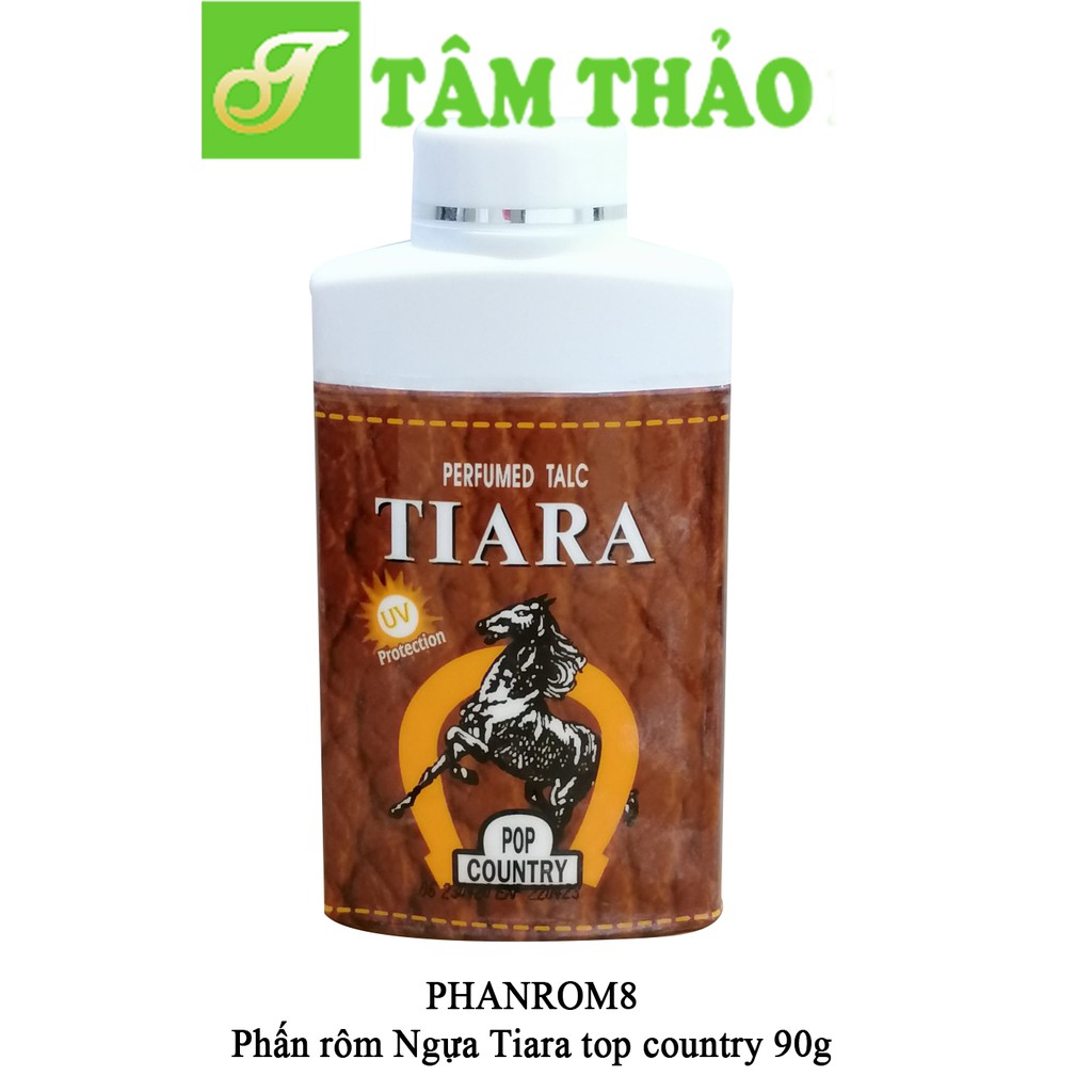 Phấn rôm Ngựa Tiara top country Thái Lan 90g 8850094371249