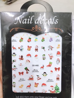 Sticker dán móng tay chân mã dd446