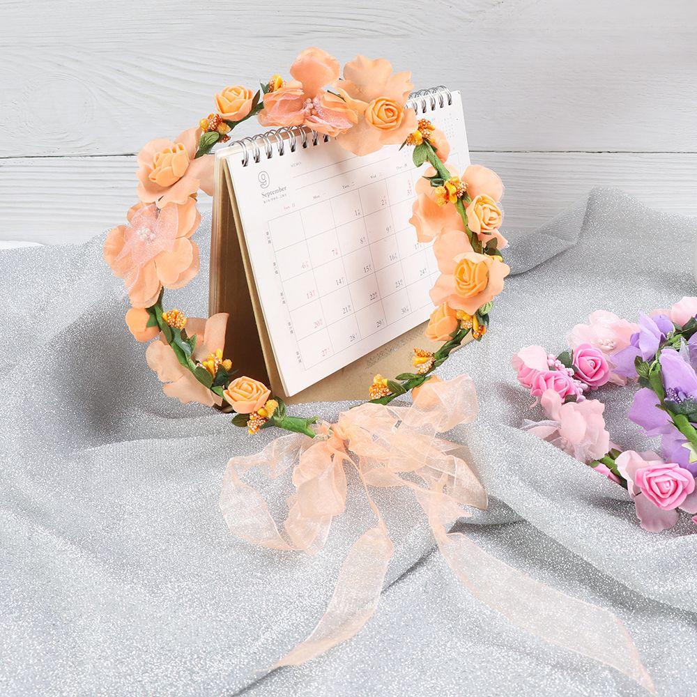 Vòng Hoa Đội Đầu Phụ Kiện Trang Trí Đám Cưới Cho Nữ