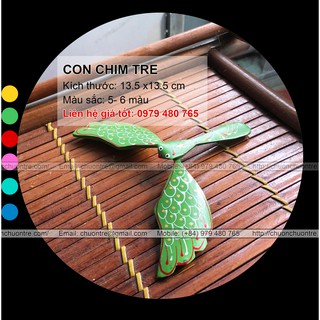 3 Con Chim Tre cân bằng - bamboo bird