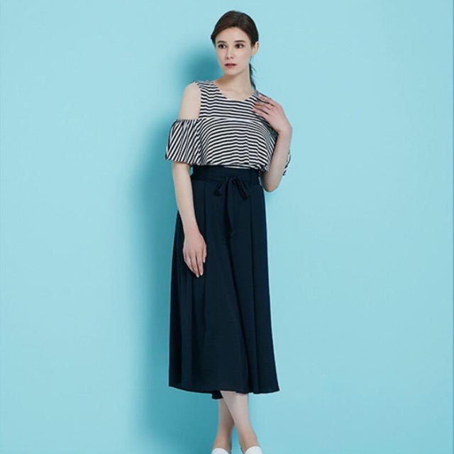 Quần culottes lửng xuất Hàn
