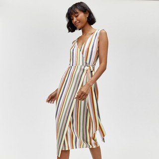 Đầm Warehouse CANDY STRIPE MIDI DRESS