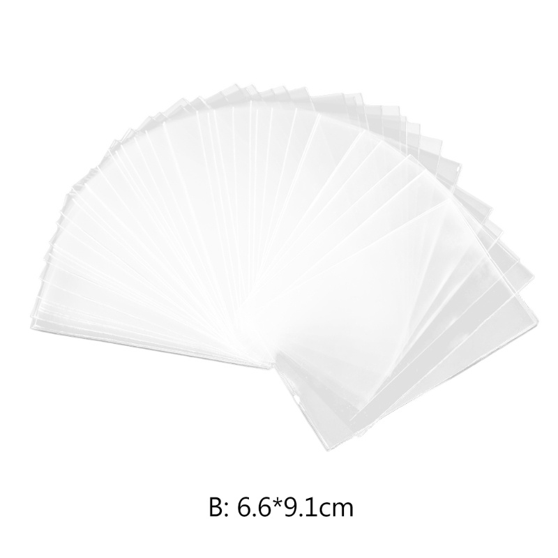 Set 100 Túi Đựng Thẻ Chống Nắng Bảo Vệ Thẻ Tiện Dụng