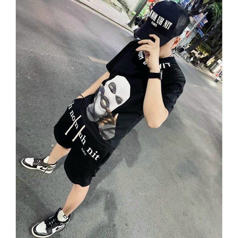 Bộ thể thao Mikinco chất thun lạnh mặc hè unisex nam nữ hot trend teen hè kèm video ảnh thật