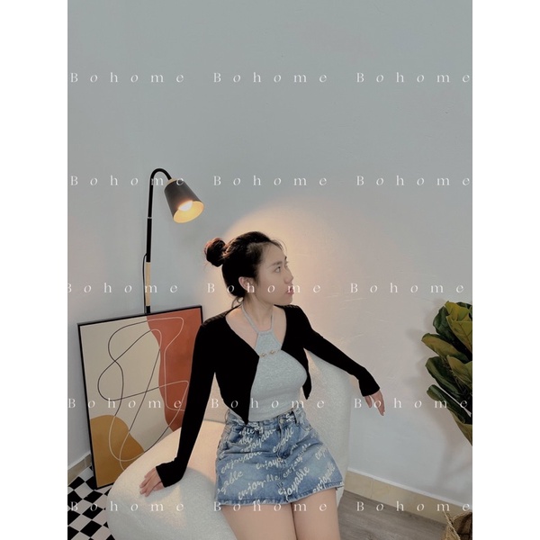 KHO SỈ BOHOME- set áo taobao yếm kèm khoác xịn