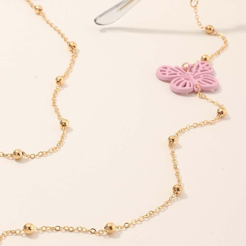 Dây Giữ Mắt Kính Hình Bướm Thời Trang|Chuỗi Hạt Đeo Tay Thời Trang Nữ