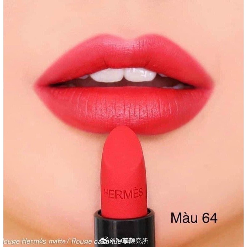 Son Hermes Màu 64 Rouge Casaque Đỏ Tươi