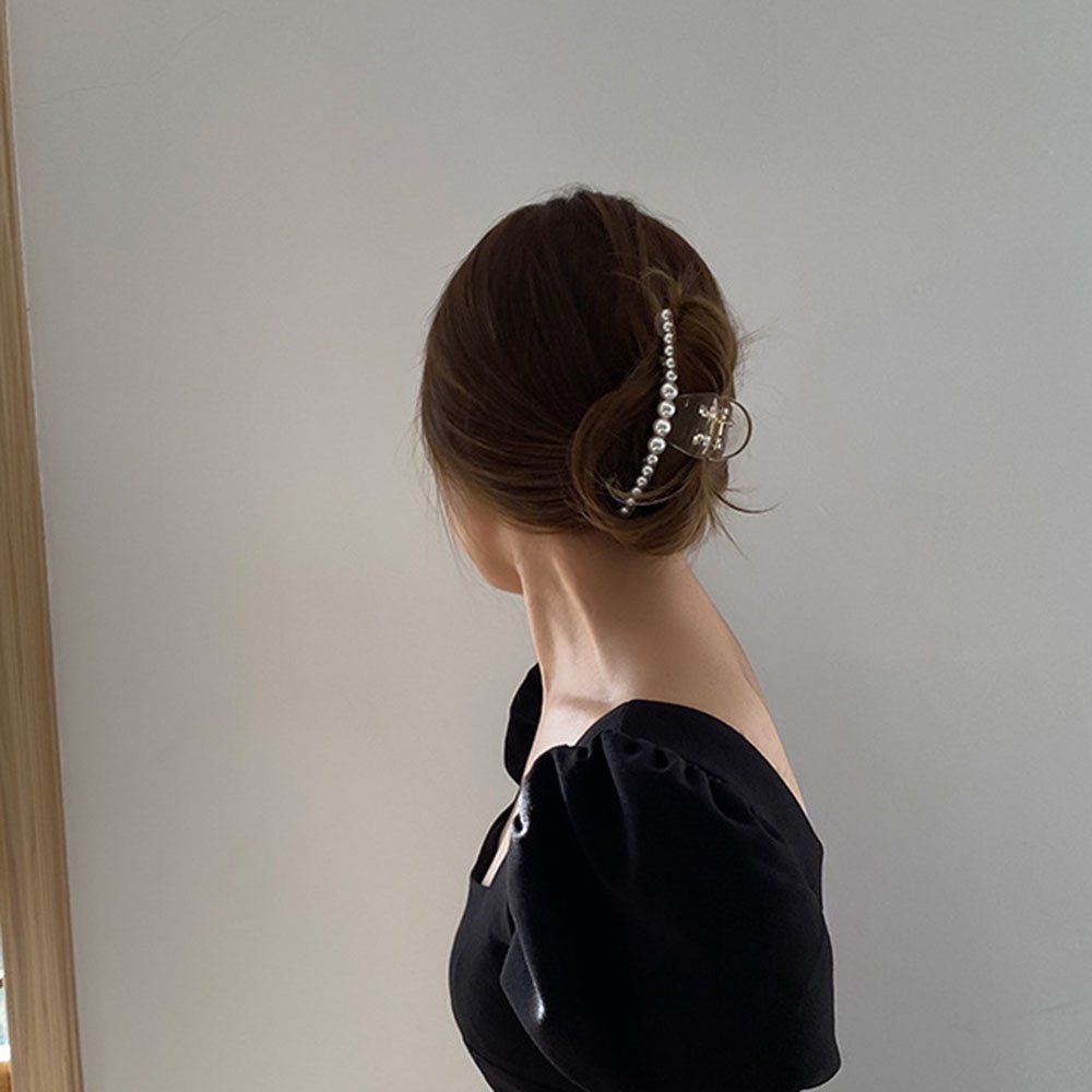 Kẹp Tóc Đuôi Ngựa Phong Cách Hàn Quốc Cổ Điển Thời Trang Cho Nữ