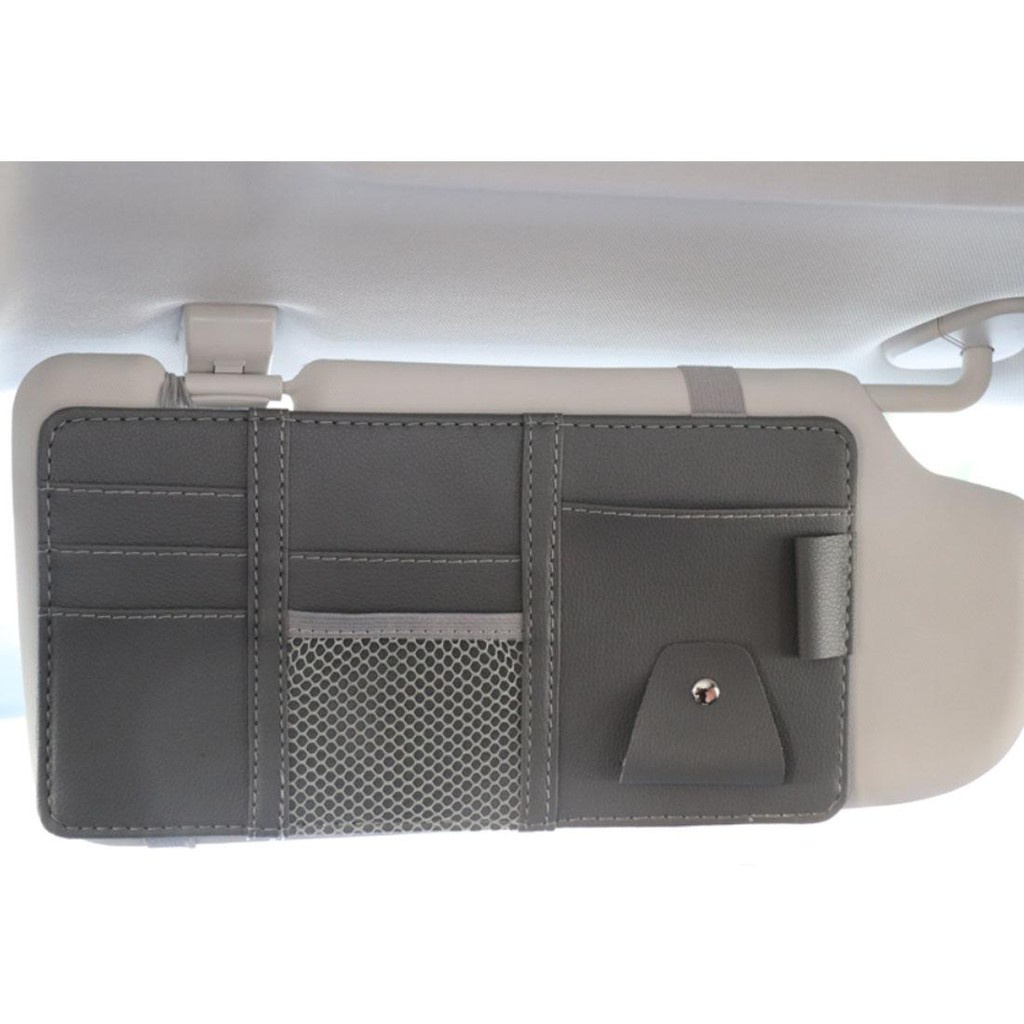 Kẹp Giữ Thẻ/Mắt Kính Gắn Tấm Chắn Nắng Xe Hơi