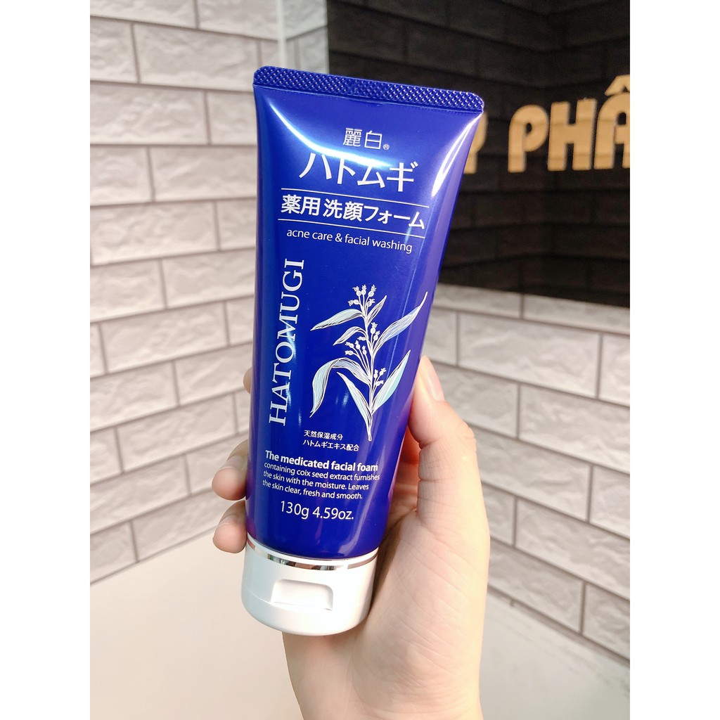 Sữa Rửa Mặt Chiết Xuất Ý Dĩ Hatomugi Naturie 130g Nhật | BigBuy360 - bigbuy360.vn