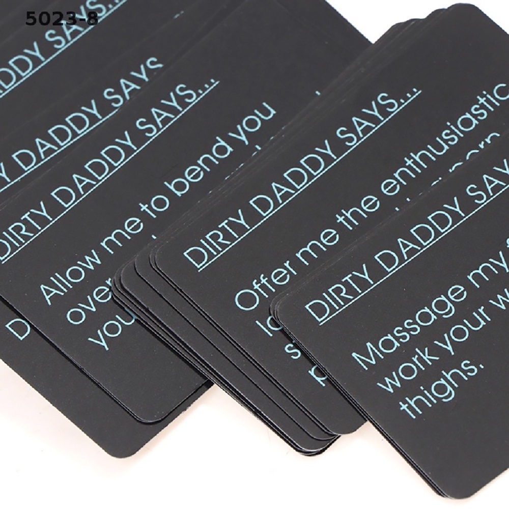 [Che Tên] Bộ Bài Tình Yêu Bedroom Commands Cards Dành Cho Cặp Đôi Board Game Các Tư Thế Vui Vẻ C-BG62