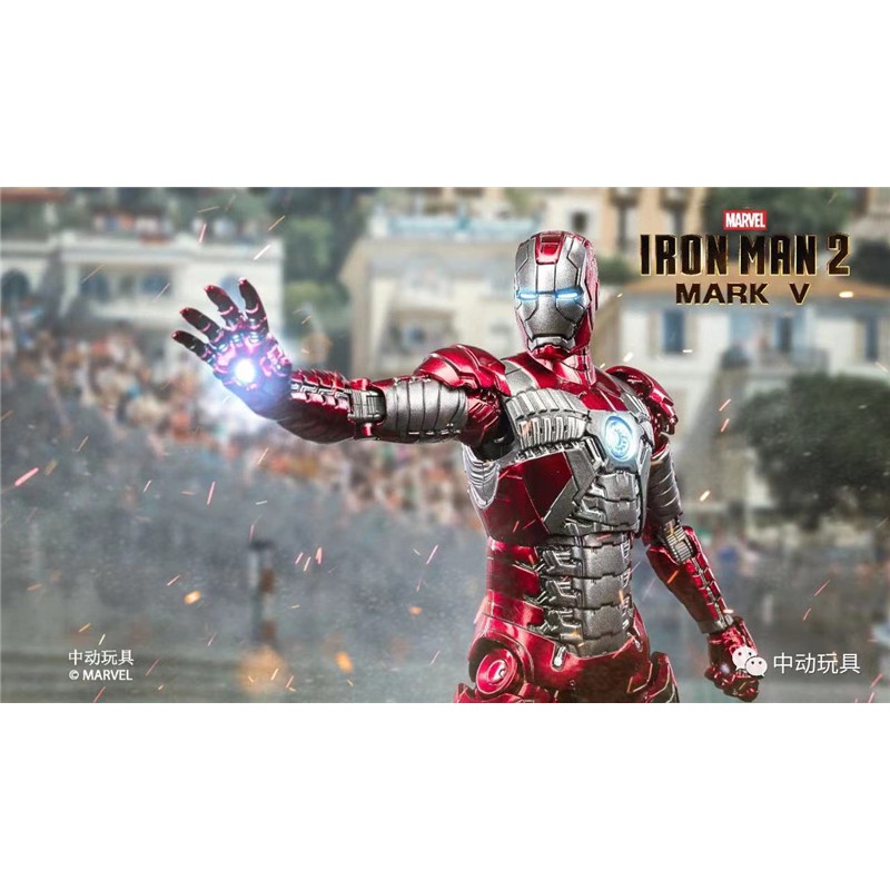 Mô hình ZhongDong ZD Toys Zdtoys Iron Man Mark V  Tỉ lệ 1:10