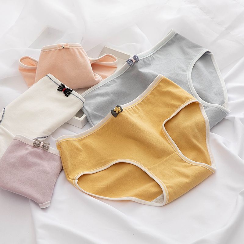 [CHE TÊN 100%] Quần Lót Nữ Cute 09 Quần Chíp Nơ Màu Chất Cotton Quảng Châu Cao Cấp Sexy Xịn Đẹp Lamodu Shop | BigBuy360 - bigbuy360.vn
