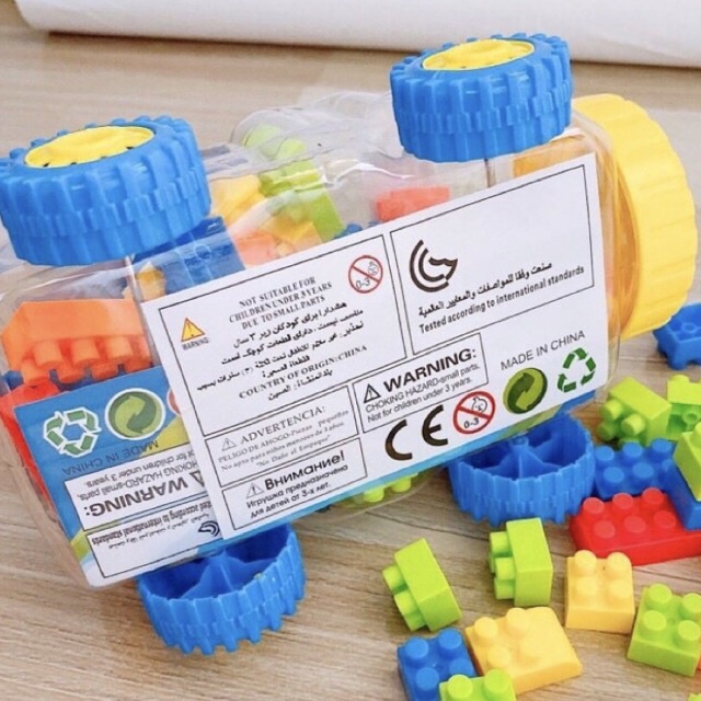 Đồ Chơi Xếp Hình Lego 82 Chi Tiết Xe Đồ Chơi Đa Năng Xếp Hình Lego Nhựa Abs An Toàn Cho Bé!