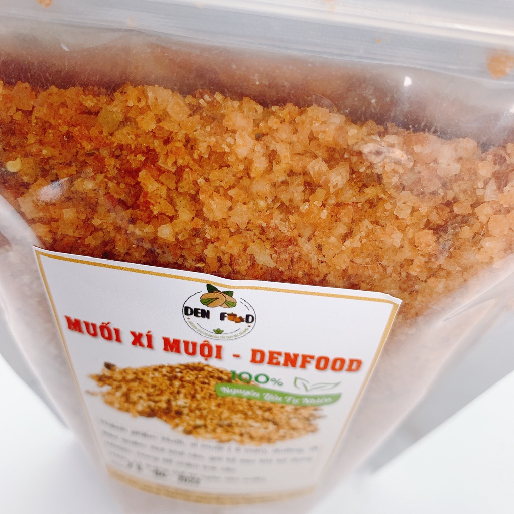 Muối xí muội Đà Lạt DENFOOD, muối ô mai xí muội - Túi 500gr