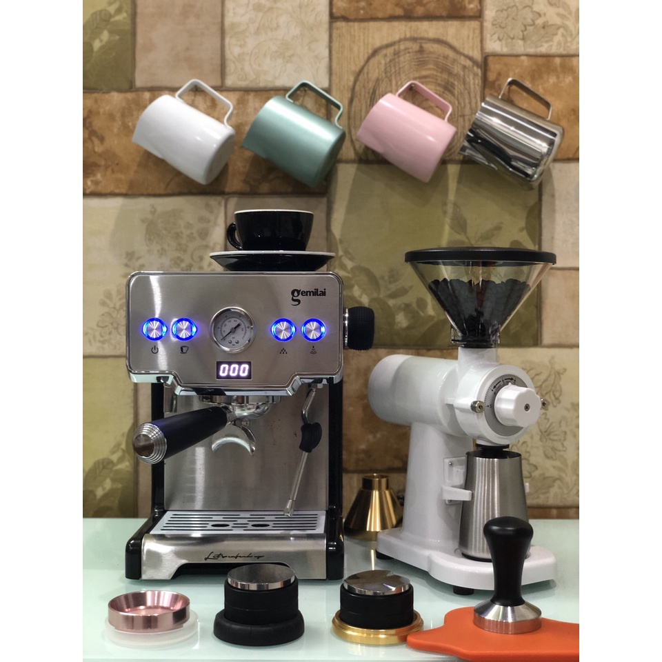 Combo máy pha cà phê Gemilai 3605 - 500N