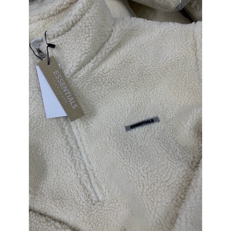 Áo jacket lông cừu TRẮNG ( ảnh tự chụp ) | BigBuy360 - bigbuy360.vn