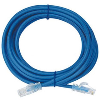 Dây cáp mạng CAT5E UTP bấm sẵn 2 đầu 5 Mét (Xanh/Trắng - Mới 100%)