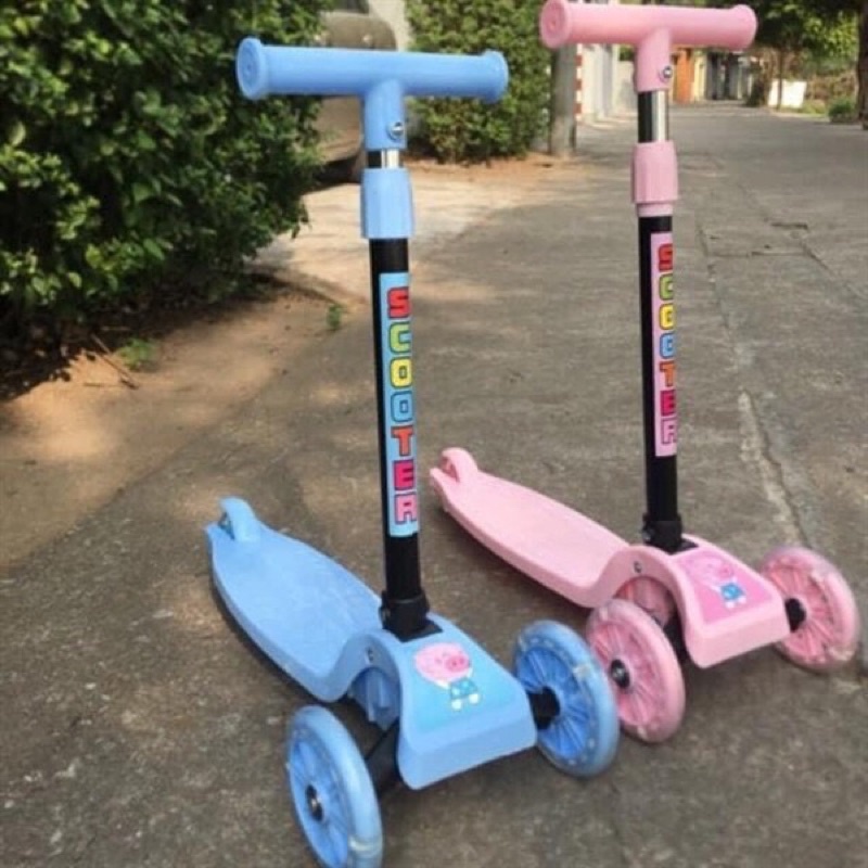 Xe Trượt Scooter 3 Bánh Phát Sáng Cho Bé Từ 3 đến 8 tuổi chắc chắn