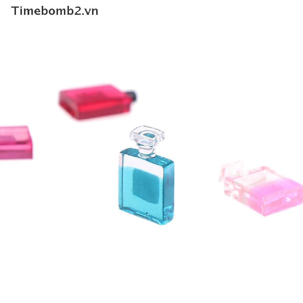 Bộ 6 Lọ Nước Hoa mini Tỉ Lệ 1: 12 Trang Trí Nhà Búp Bê