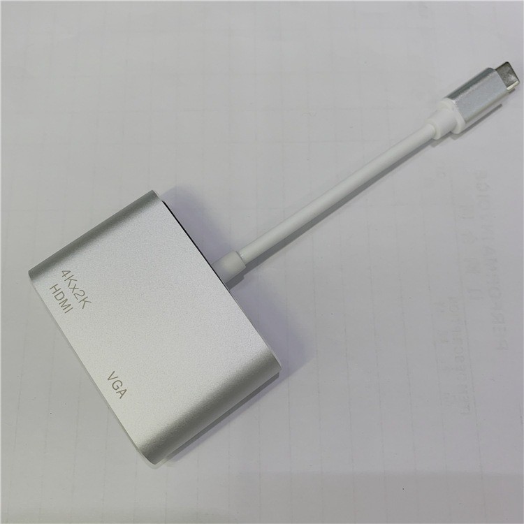 Cáp chuyển đổi Type-c sang HDMI, Sang VGA bộ chuyển điện thoại máy tính ra TV máy chiếu