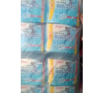 4 gói băng vệ sinh Diana Sensi Cool Fresh 20 miếng siêu mỏng cánh