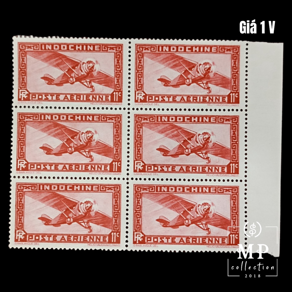 Tem Việt Nam xưa thời Pháp thuộc sưu tầm với hình ảnh máy bay