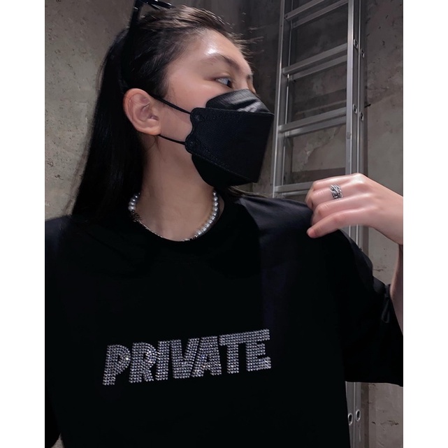 [CHÍNH HÃNG MENTALBOSS] Áo khoác hoodie sweater unisex đính đá Private Black Mentalboss