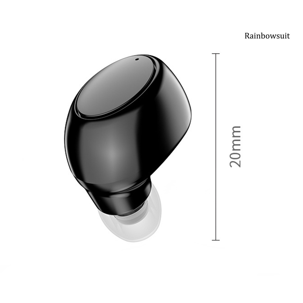 Tai Nghe Nhét Tai Rb- 1 X6 Bluetooth 5.0 Không Dây Chống Thấm Nước Điện Thoại