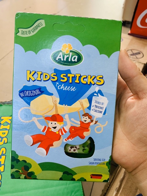Phô mai que trẻ em Arla kids Sticks 16/07/2020
