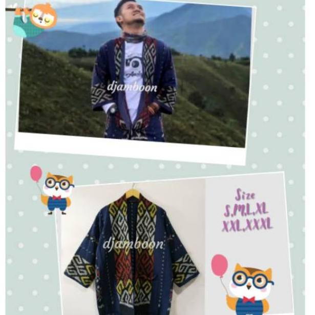 Áo Khoác kimono Hải Quân Phối Tua Rua Thời Trang Nam Cao Cấp 1824