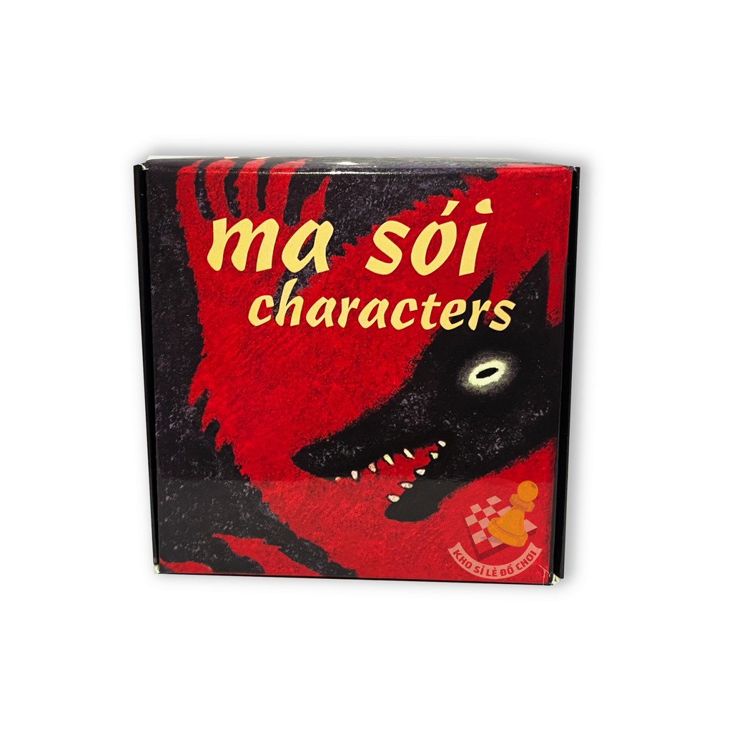 Ma sói Character (Tiếng Việt) - Boardgame Werewolf Character