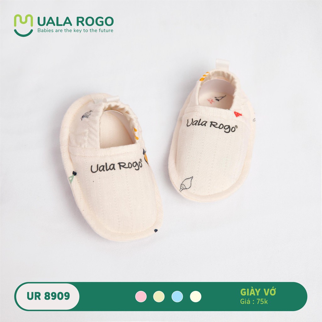 Giày vớ sơ sinh cho bé Uala Rogo UR8909