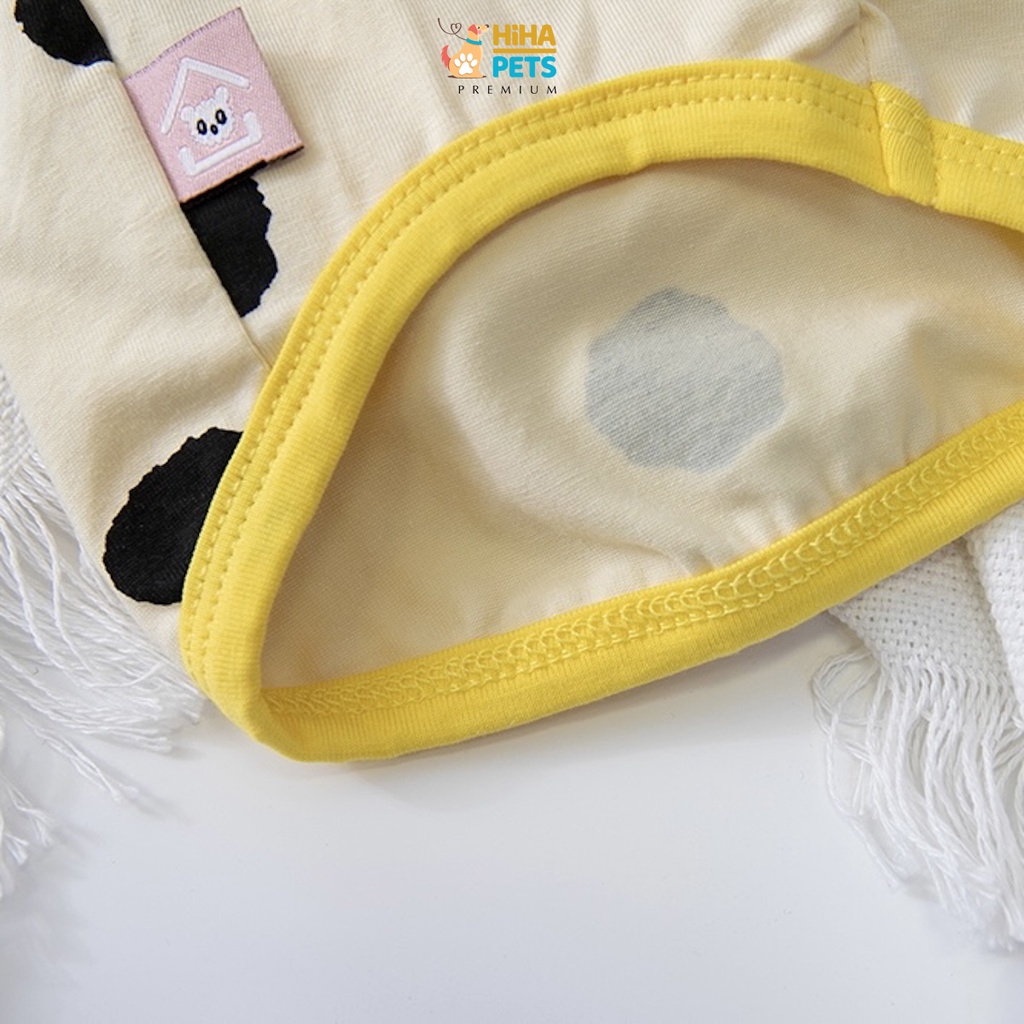 Áo Thun Trái Chuối Cho Chó Mèo Hàn Quốc Mùa Hè 2022 Chất Liệu Thun Cotton Quần Áo Thú Cưng Cao Cấp Hihapet.