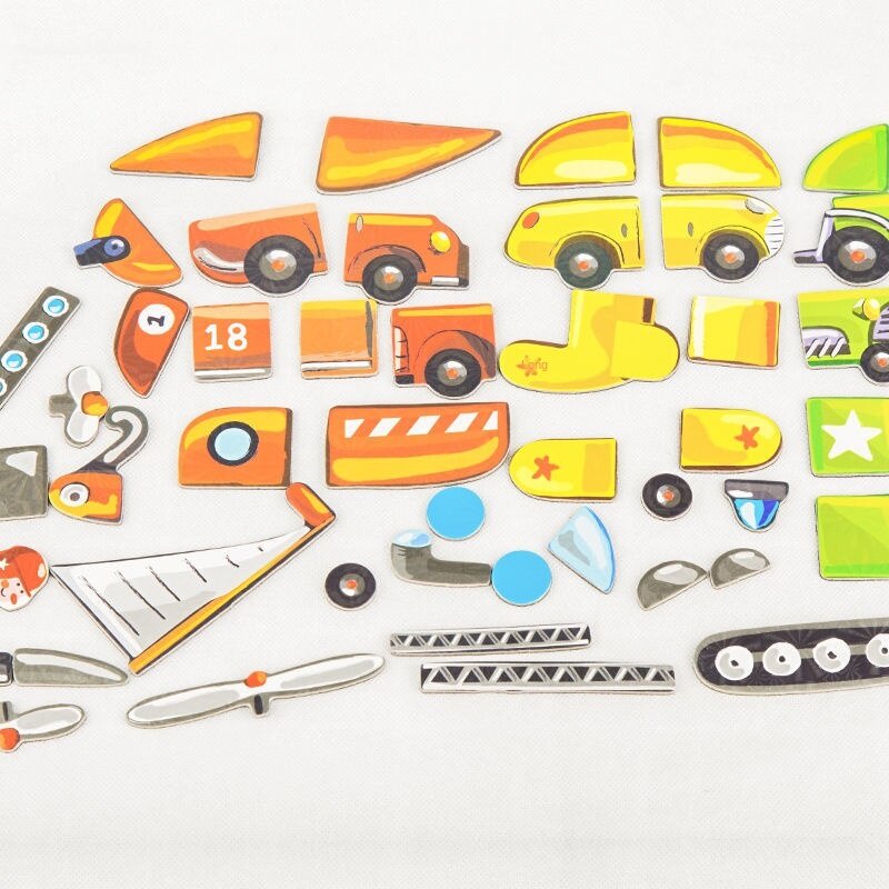 Bảng vẽ nam châm xếp hình cho bé từ 1-7 tuổi