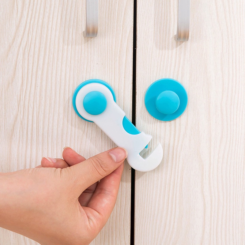 1 Dây Đai Khóa Cửa Tủ Lạnh/Ngăn Kéo Đa Năng Giữ An Toàn Cho Bé