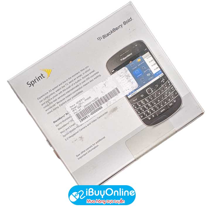 Điện thoại BlackBerry Bold 9930 Sealbox Sang Trọng