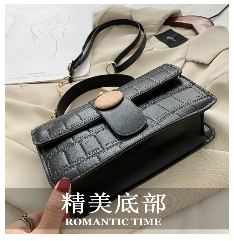 Túi Xách Nữ JASMIN NOIR Thiết Kế Họa Tiết Da Cá Sấu Hợp Thời Trang