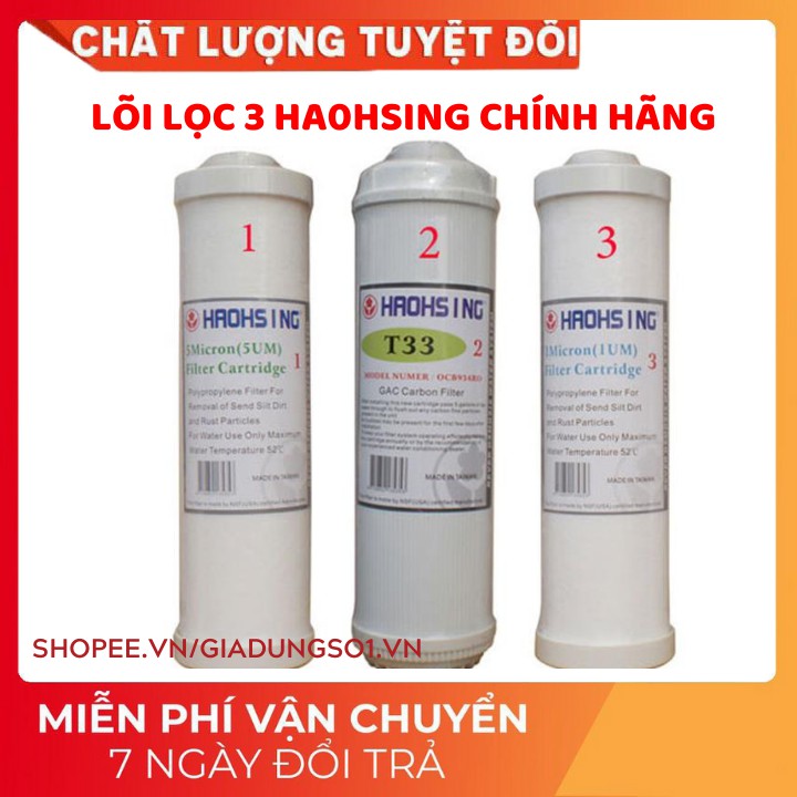 [UY TÍN SỐ 1] LÕI LỌC NƯỚC SỐ 1 HAOHSING | CHỈ THAY ĐƯỢC CHO MÁY HAOHSING KÈM TAY MỞ CỐC