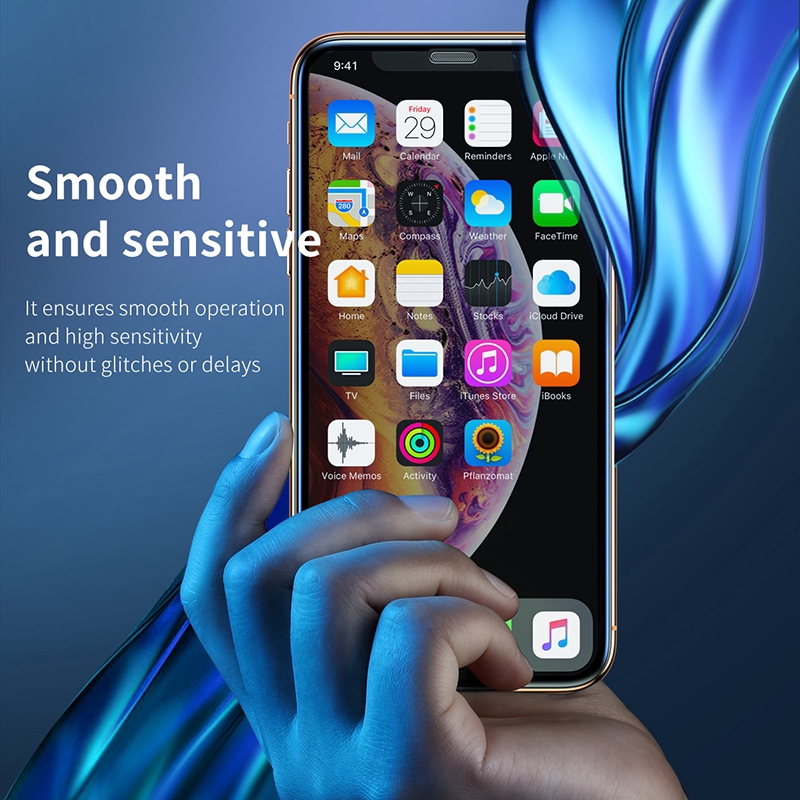 Kính cường lực 3D bảo vệ điện thoại cho iPhone 11 Pro Max XR XS / iPhone 8 7 6 6s Plus