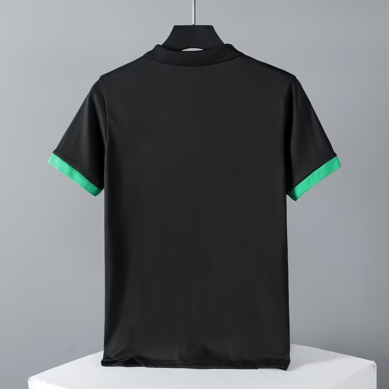 Áo Thun POLO Tay Ngắn Dáng Rộng Cài Nút Phong Cách Hàn Quốc Thời Trang Cho Nam Size M-3XL