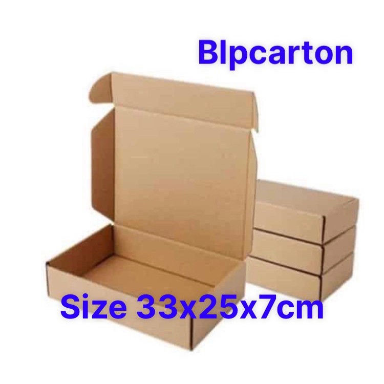 HỘP CARTON GÀI ĐỰNG QUẦN ÁO, PHỤ KIỆN SIZE 33X25X7CM